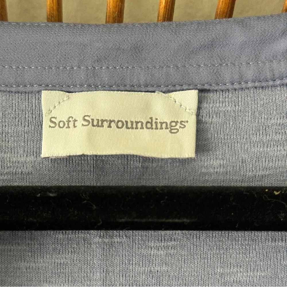 Soft sorroundings tunic length top size 3X - Picture 6 of 7